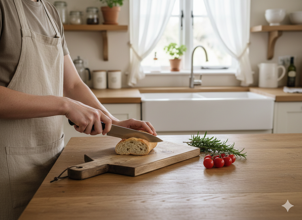 The Entertainer XL Solid Wood Chopping Board