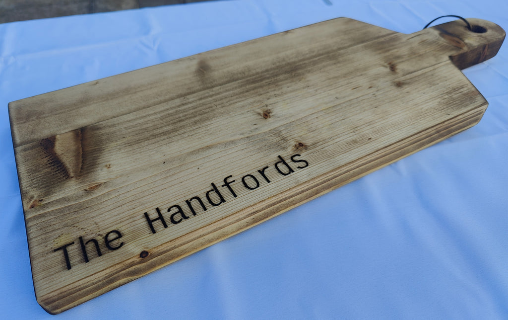 The Entertainer XL Solid Wood Chopping Board
