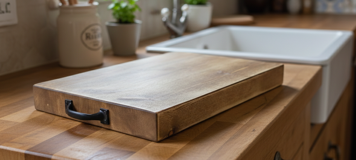 The Boss - XL Solid Wood Chopping Board