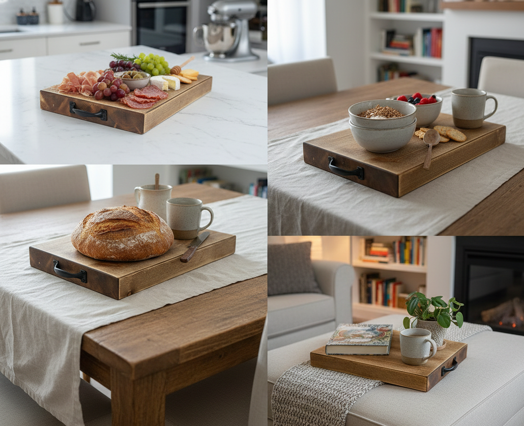 The Boss - XL Solid Wood Chopping Board
